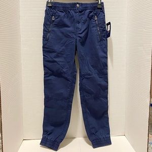 Navy blue Polo, boys size 8, small, pants